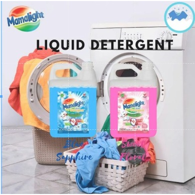 (5 L) Liquid Detergen Mamalight / Dialight