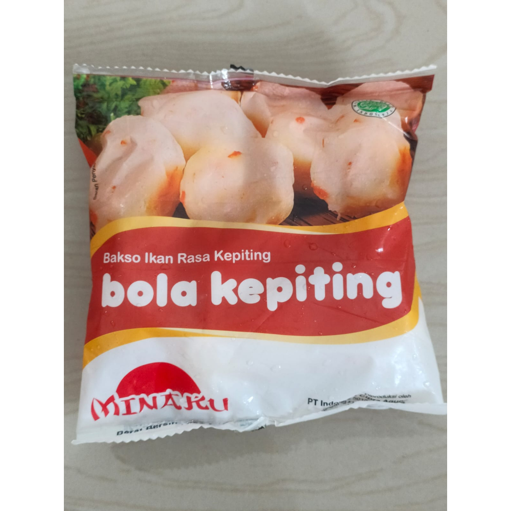 

Minaku Bola Kepiting 200gr