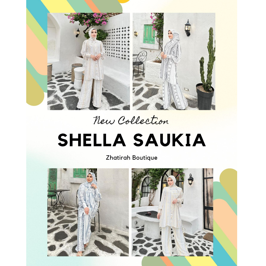 SHELLASAUKIA I ORIGINAL I ONE SET I TRIBAL SHELLASAUKIA