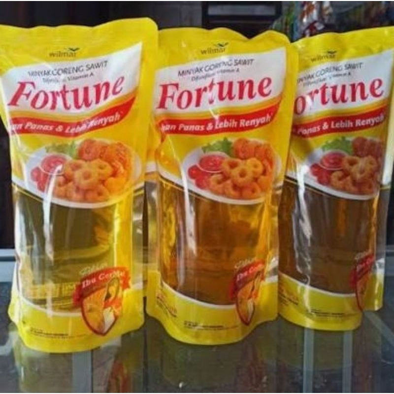 

fortune minyak goreng pouch 1 liter