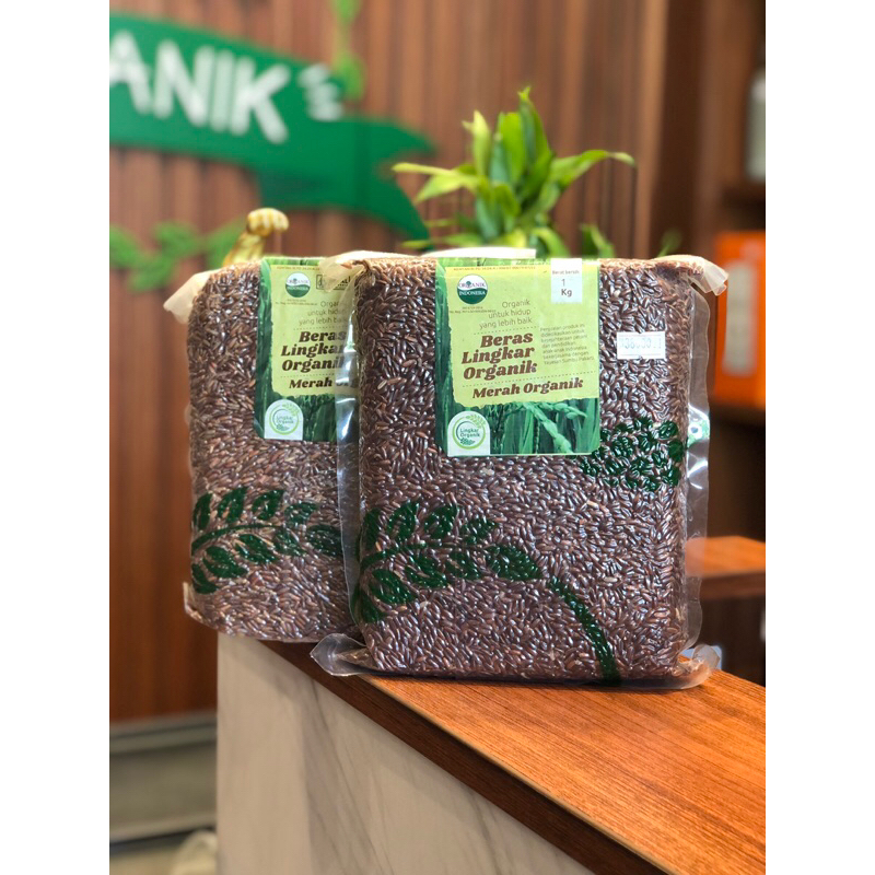 

Beras Merah, Beras Hitam, Beras Coklat 1kg & 2 kg - Lingkar Organik