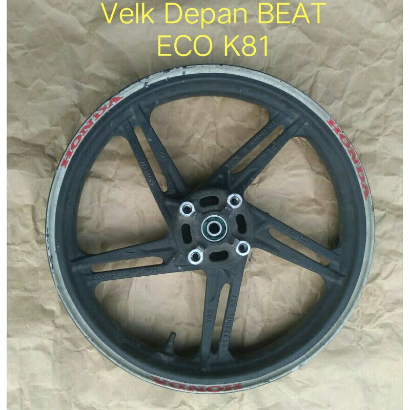 Velg Depan BEAT FI ESP K81 BEAT ECO 2016-2019 Original Copotan