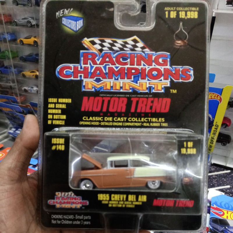 Diecast racing champions mint 1955 Chevy bel air