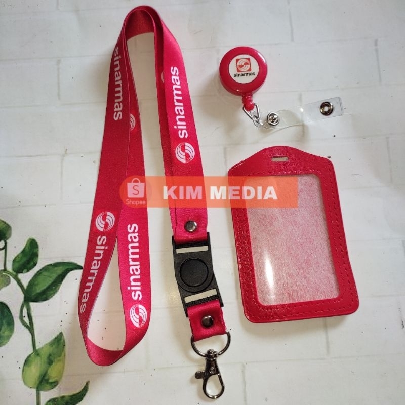 

Tali idcard SINARMAS MERAH PRINTING SINARMAS MULTIFINANCE SINARMAS FOOD / LANYARD SINARMAS