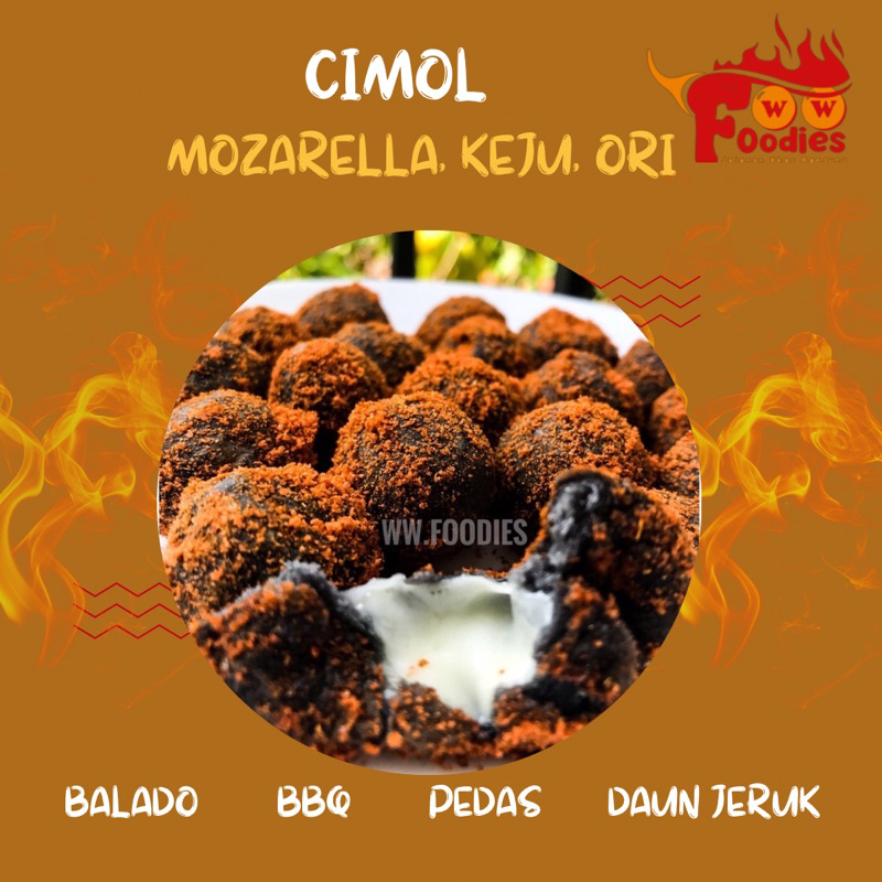 

Cimol Keju Leleh (PULAU JAWA ONLY)| Mozarella 15pcs MOHON BACA DESKRIPSI SEBELUM CHECKOUT YA)CIMOL MENTAH | CIMOL ORI | CIMOL PEDAS CIMOL BARBEQUE BALADO | CIMOL LELEH