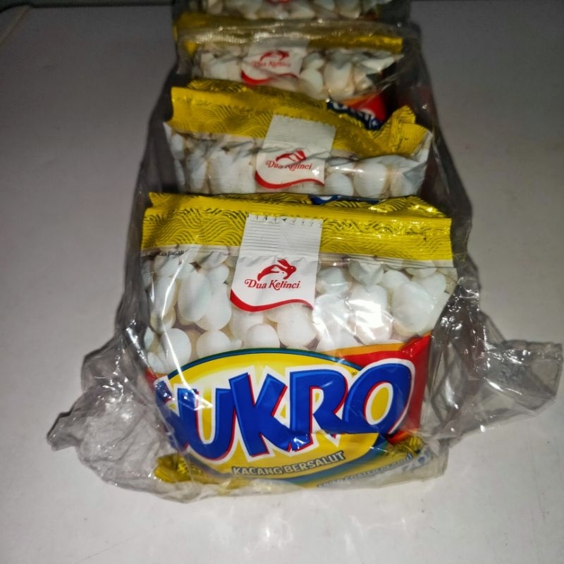 

SUKRO KACANG BERSALUT DUA KELINCI ORIGINAL BBQ OVEN RASA BAWANG SACHET RENCENG 18g