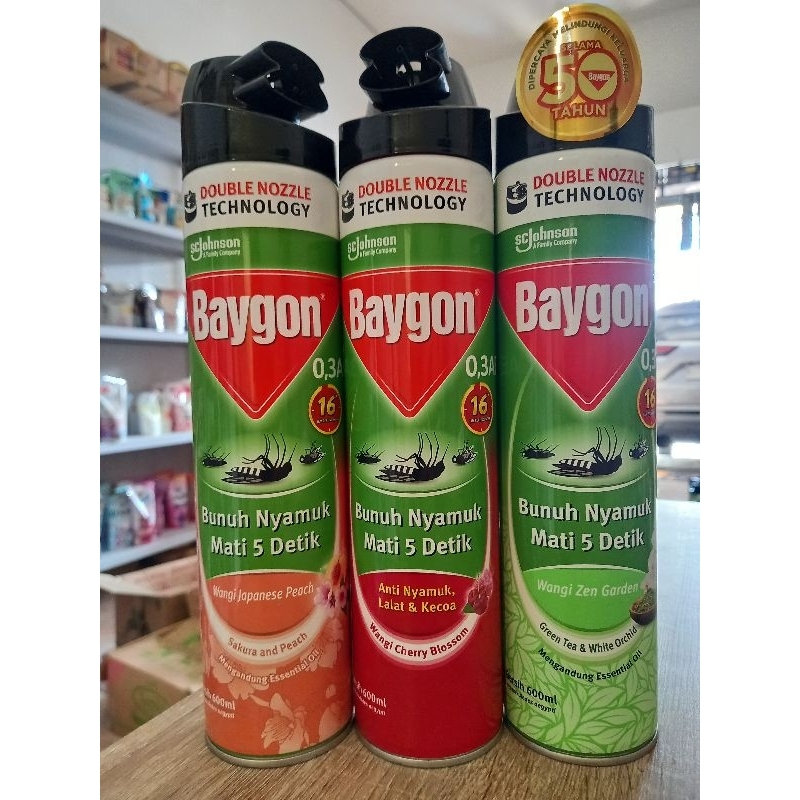 baygon 600ml semprot nyamuk
