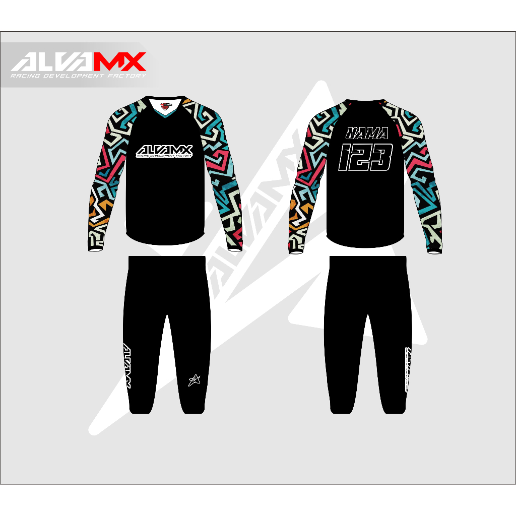 JERSEY PUSHBIKE/BALAP /SEPEDAH / JERSEY ANAK / ALVAMX