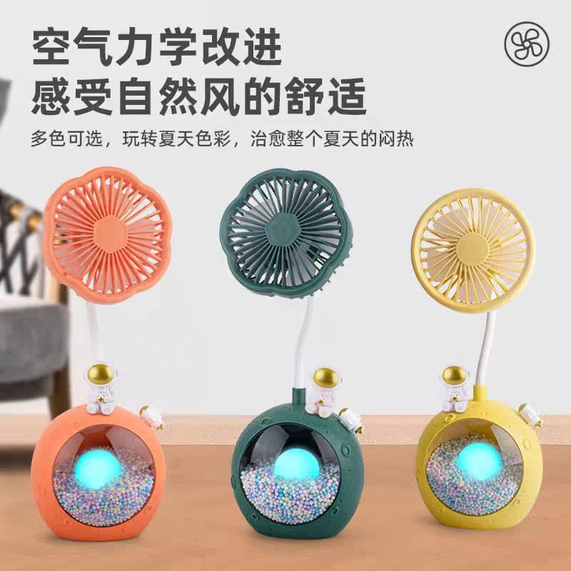 Kipas Angin Kecil Mini Led Terbaru/ Mini fan portable / Kipas Angin Meja/ Kipas Angin Genggam/Bisa d