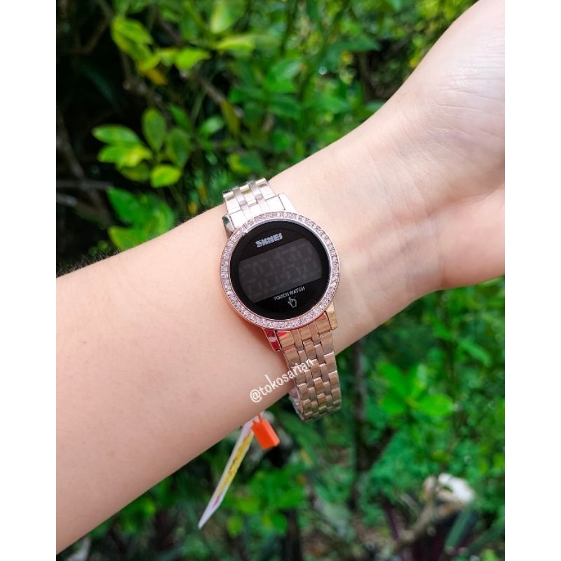 Jam Tangan SKMEI Original Bergaransi Jam Tangan Wanita Touchscreen Terbaru