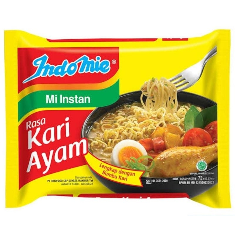 

Indomie Kari Ayam/5pcs