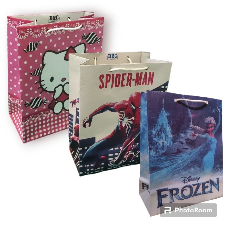 

PAPERBAG KARAKTER ULTAH 20x10x25