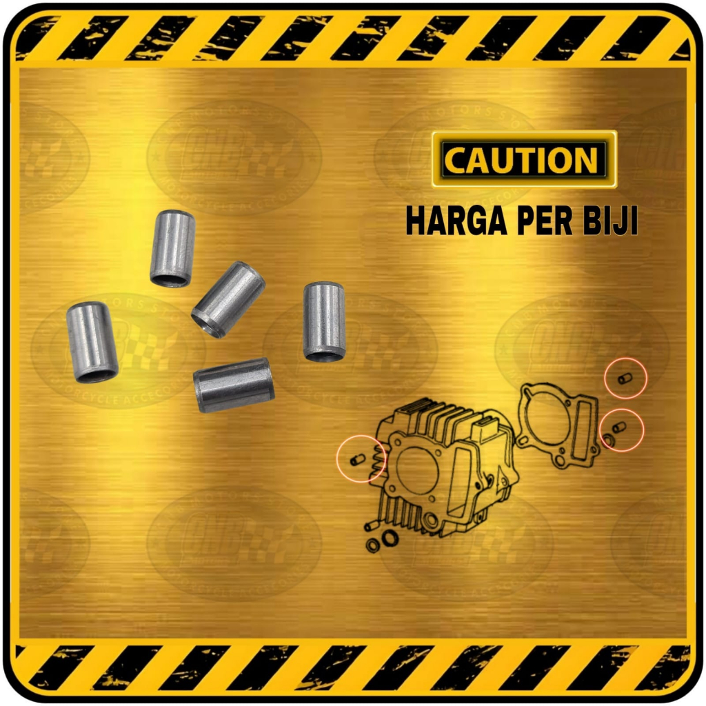 Bos Pin Bosh Blok Mesin 7 x 8 x 14 || Silinder Blok Honda ASTREA STAR PRIMA GRAND LEGENDA WIN dsb