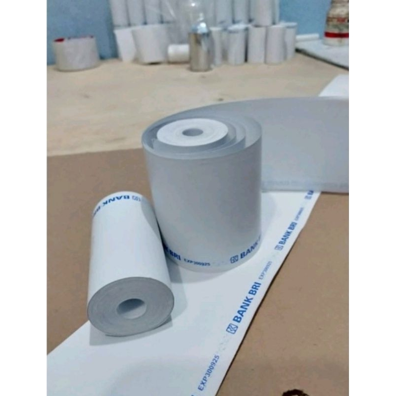 

KERTAS THERMAL EDC BRILINK TERMURAH LOGO BANK BRI 58x30/57x30mm