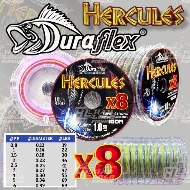 Senar PE Duraflex Hercules
