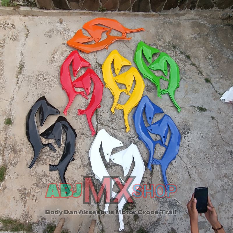 Cover Body Depan KLX 230 Sayap Depan KLX 230 Sayap Tangki KLX 230 Legshield KLX 230