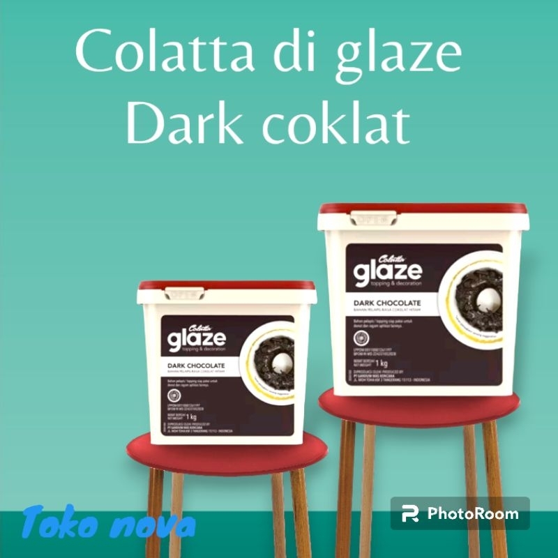 

COLATTA DIP GLAZE DARK COKLATE 1KG