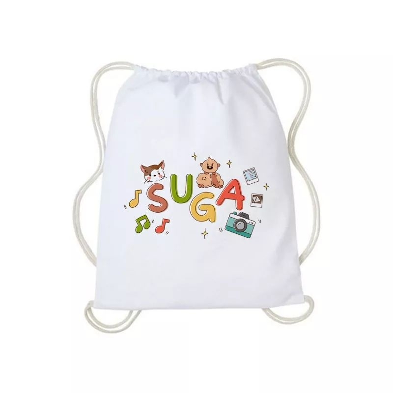 Tas serut bts, Totebag bts, tas jalan jalan, tas kuliah BTS BANGTAN