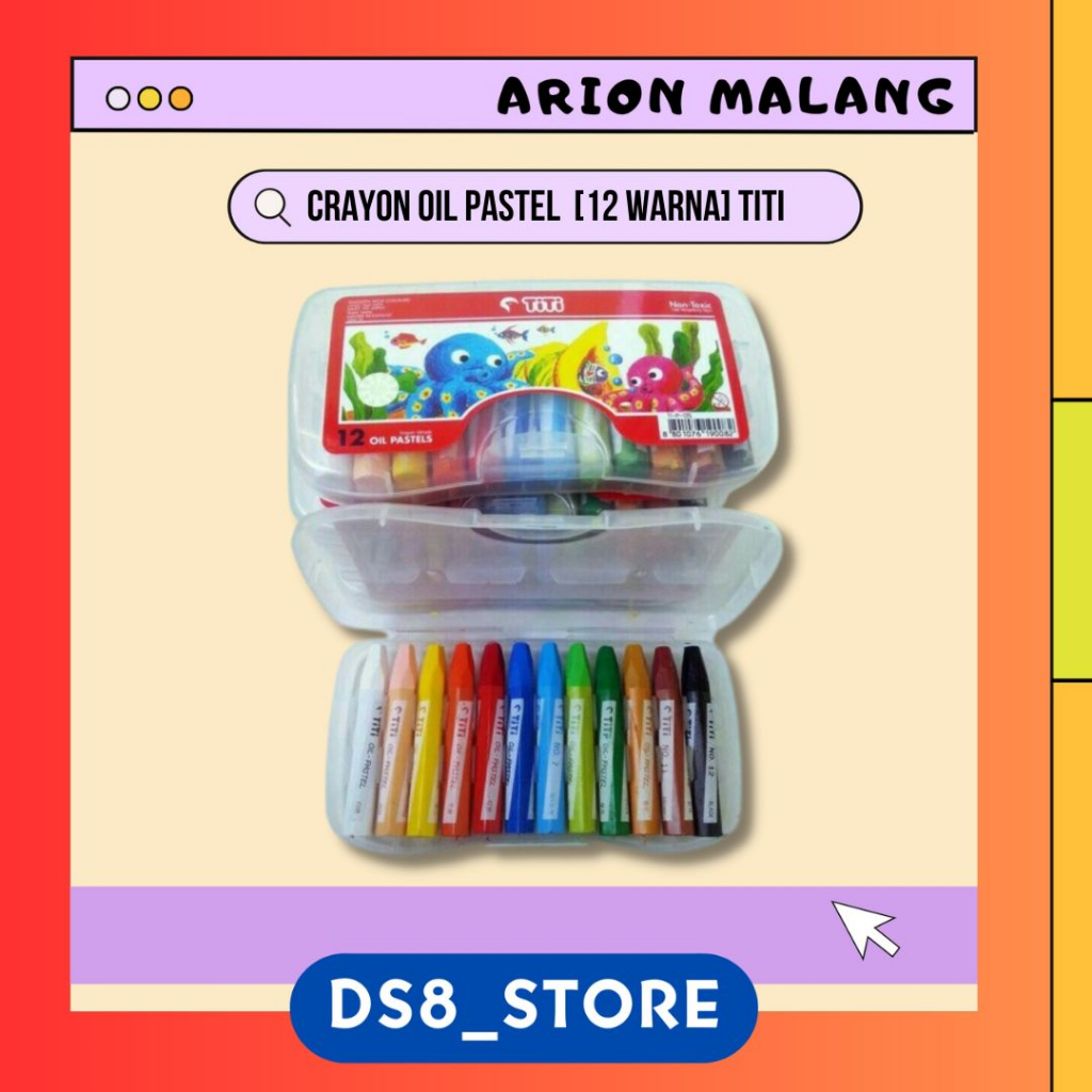 

Crayon 12 Warna Pendek TITI