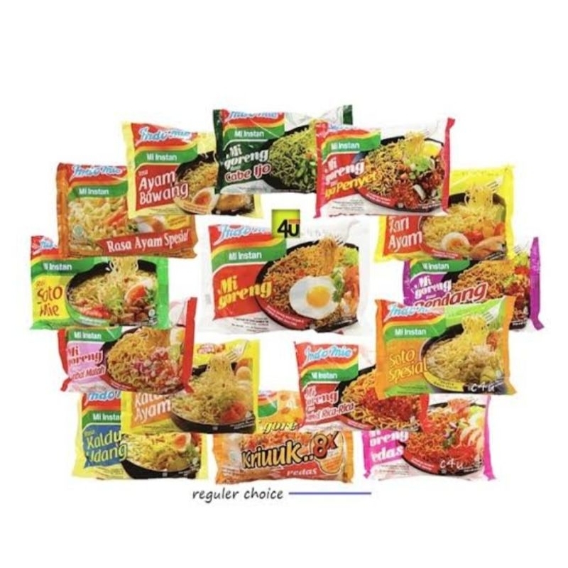 

Indomie isi 1 pcs bebas rasa