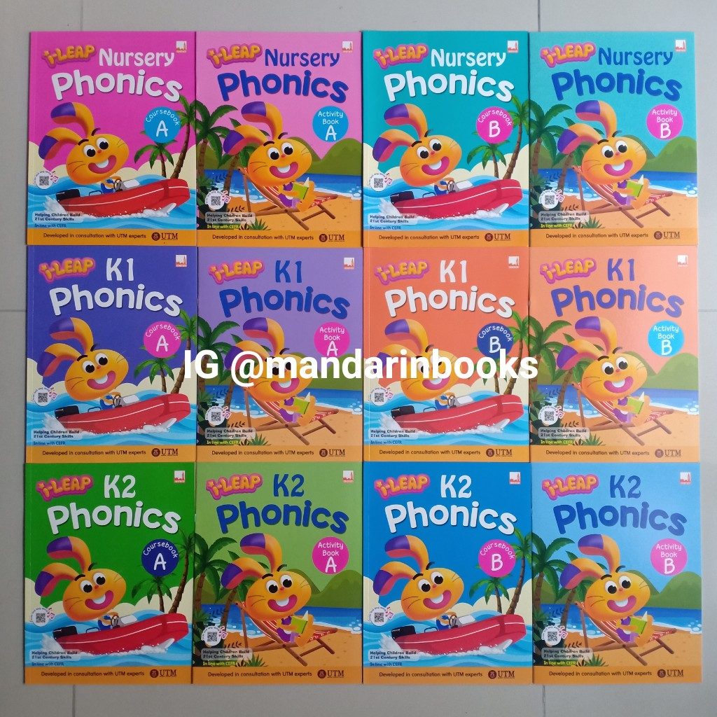 i-LEAP Phonics (Nursery / K1 / K2) (Pilihan Per Buku)
