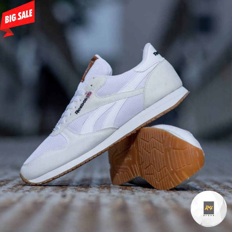 REEBOK CLASSIC FULLWHITE 100% ORIGINAL BNWB | SEPATU REEBOK ORIGINAL