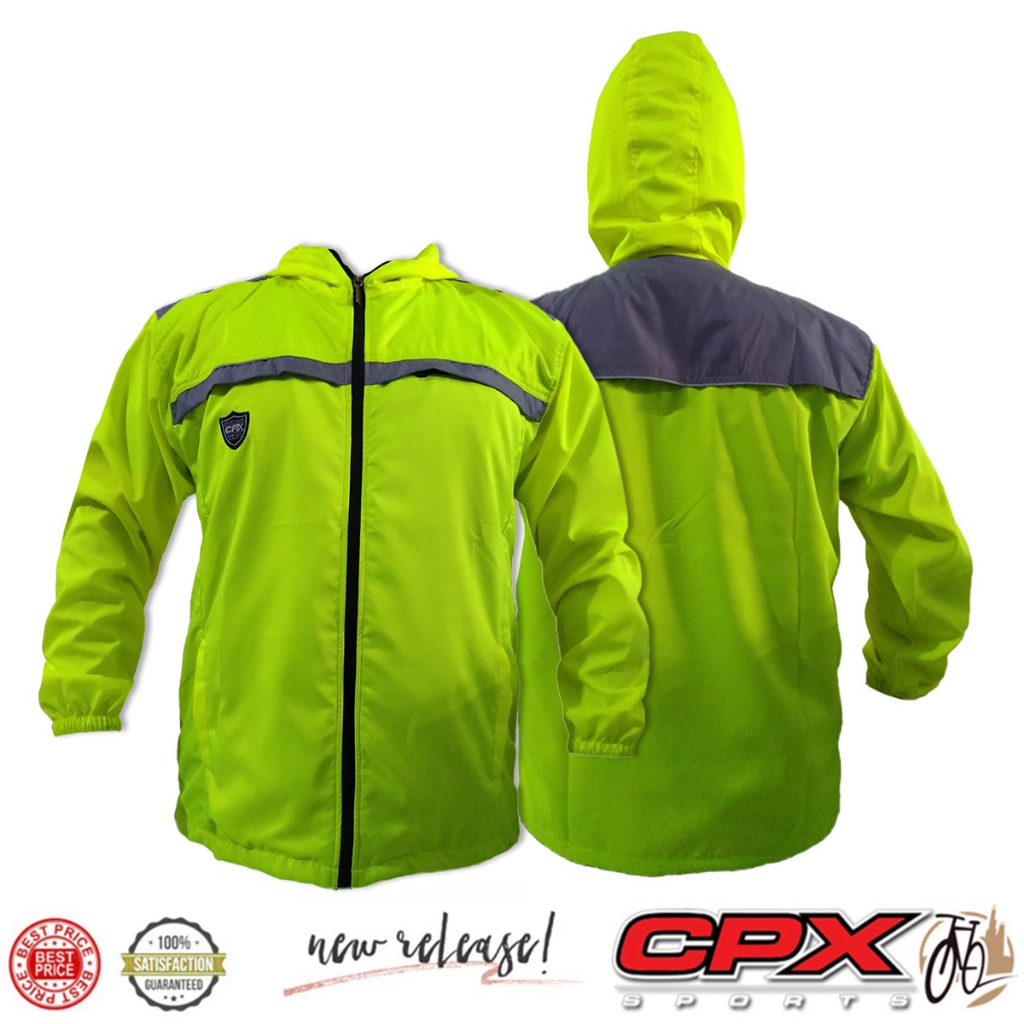 CPX Outer Jaket Parasut Olahraga Pria Winbreaker Sepeda Motor Pria Dewasa Murah