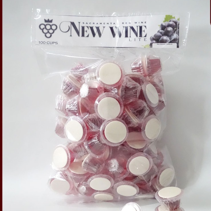 

Paket Anggur Perjamuan Kudus Lite + Hosti Polos - isi 100