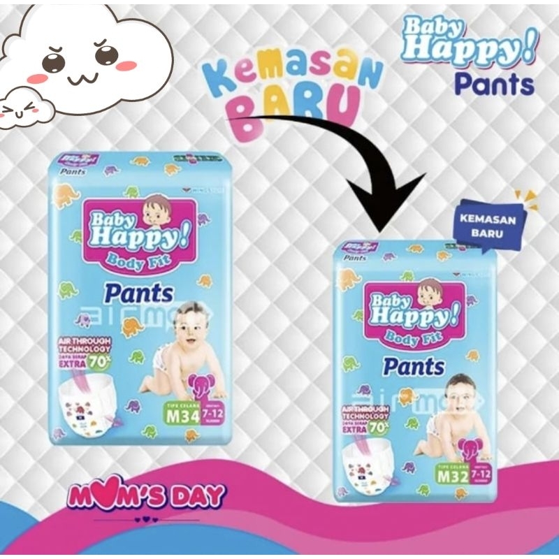 Baby Happy size M