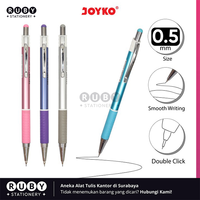 

RUBY STATIONERY Pensil Mekanik MP-19 Joyko - Mechanical Pencil