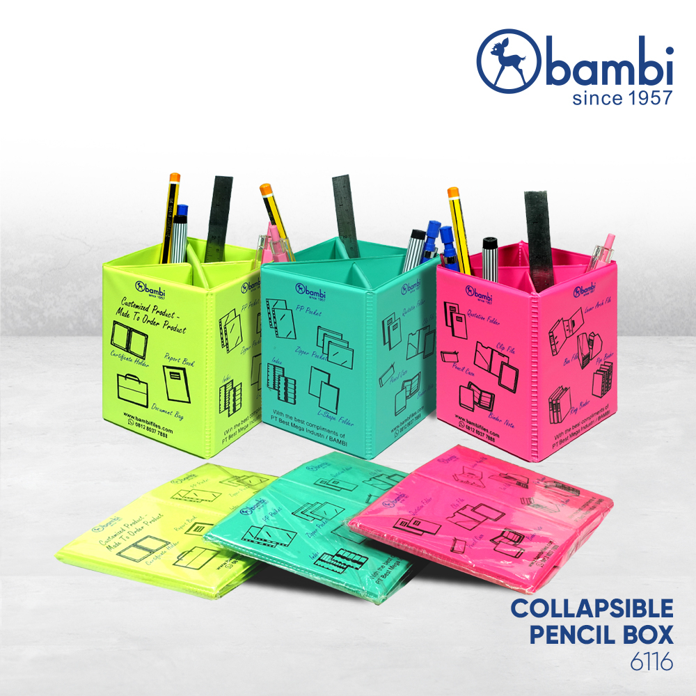 

Bambi Tempat Pensil Tipe Pencil Box Edisi Terbatas Original