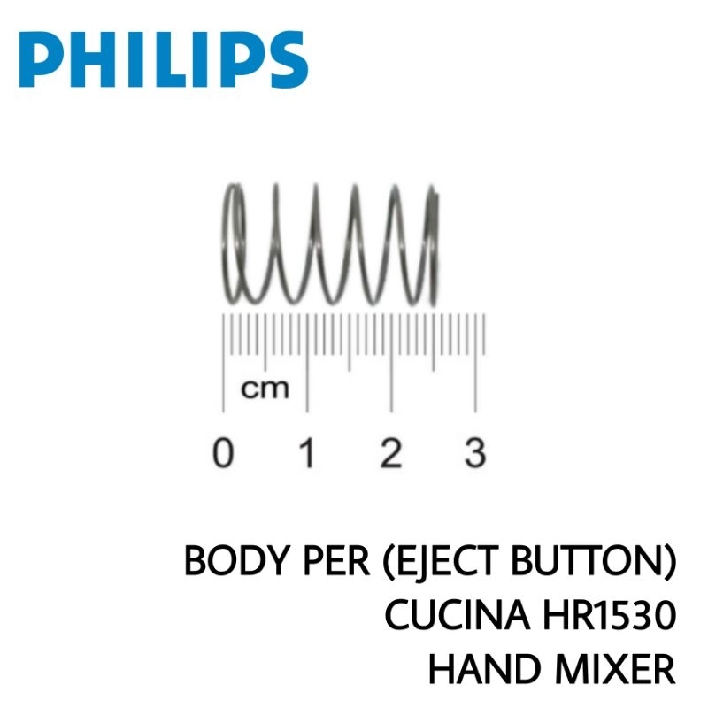 Per Body Tombol Eject Philips Cucina HR1530 Hand Mixer