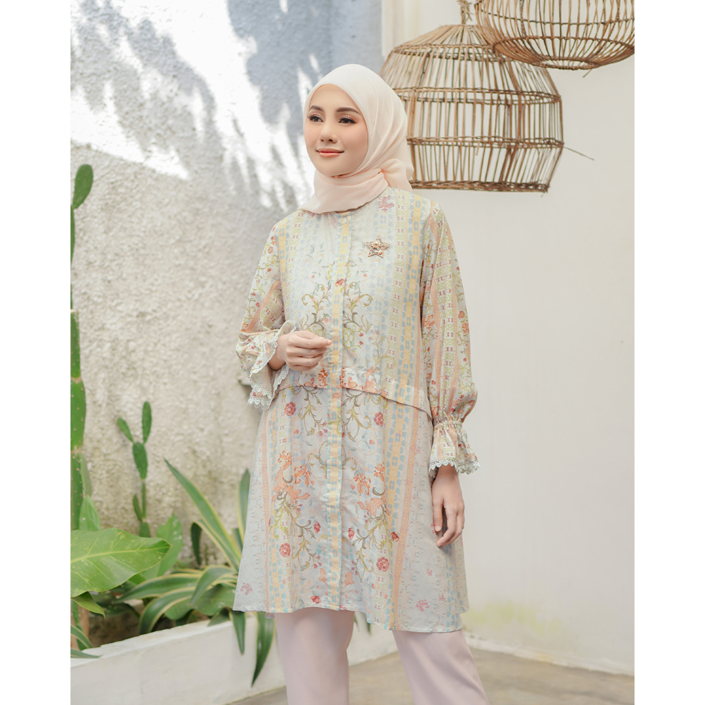 ARSSCARF Halina Puffy Shirt - Cream