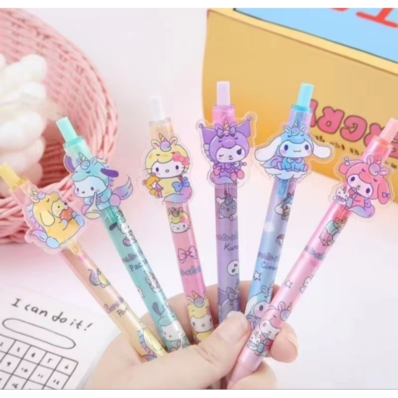 

pen gel akrilik Sanrio lucu gemas