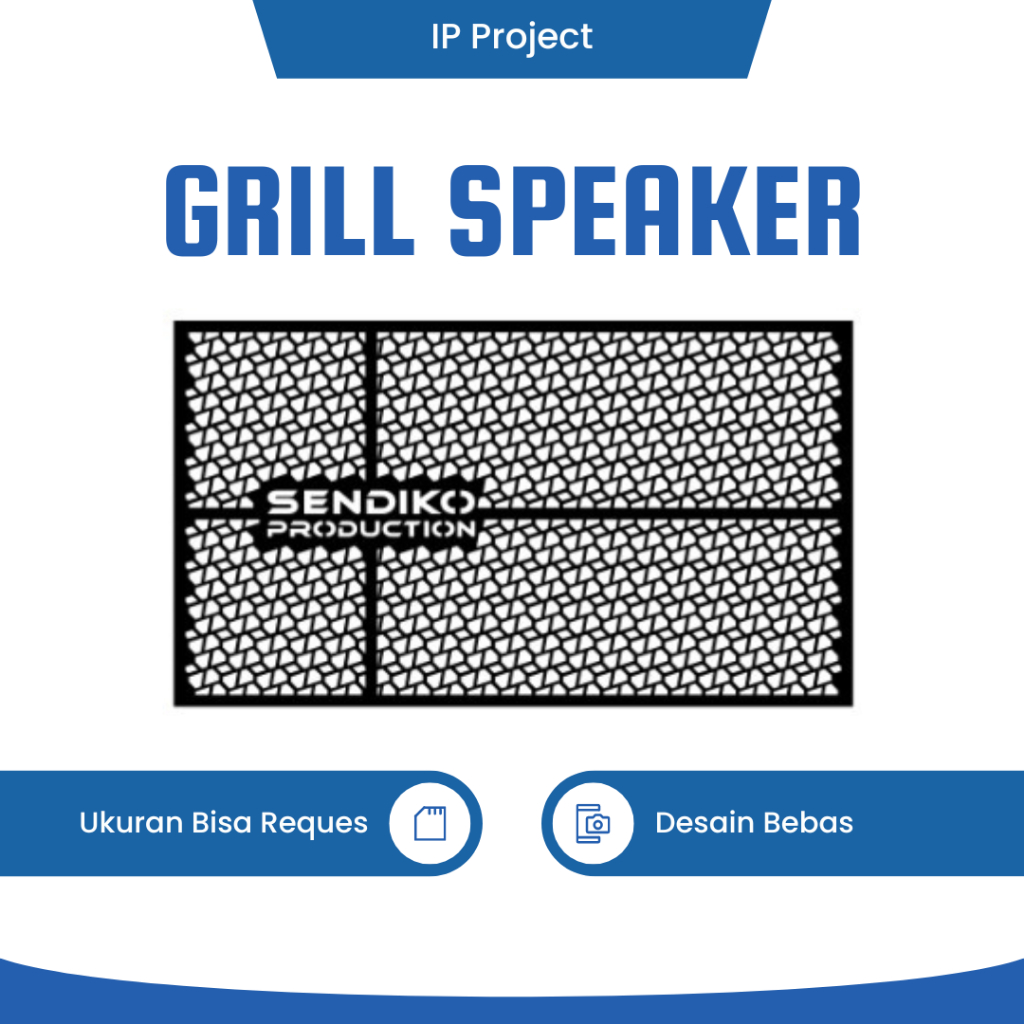 RAM Speaker Besi Cutting Laser
