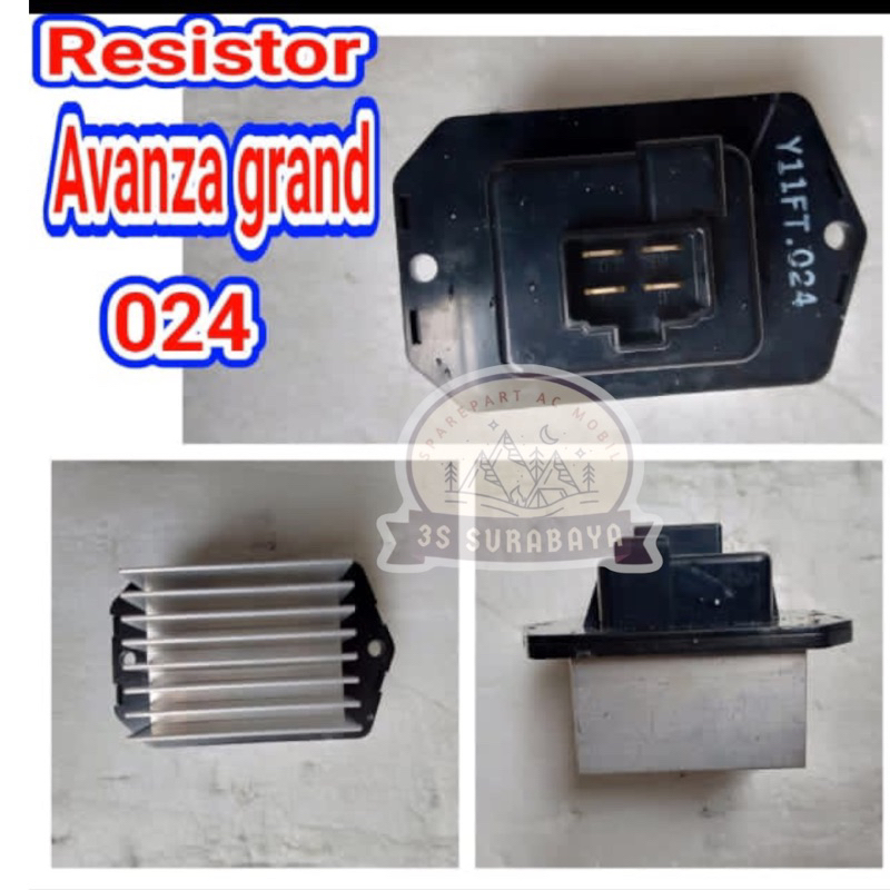 Werstan Resistor Blower Avanza Grand 2016-2020 Ac Mobil