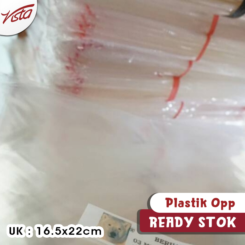 

Plastik opp 16.5x22 cm untuk undangan