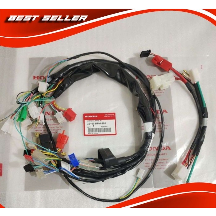 Kabel Body Honda karisma Kharisma cakram Full set dengan kabel aki