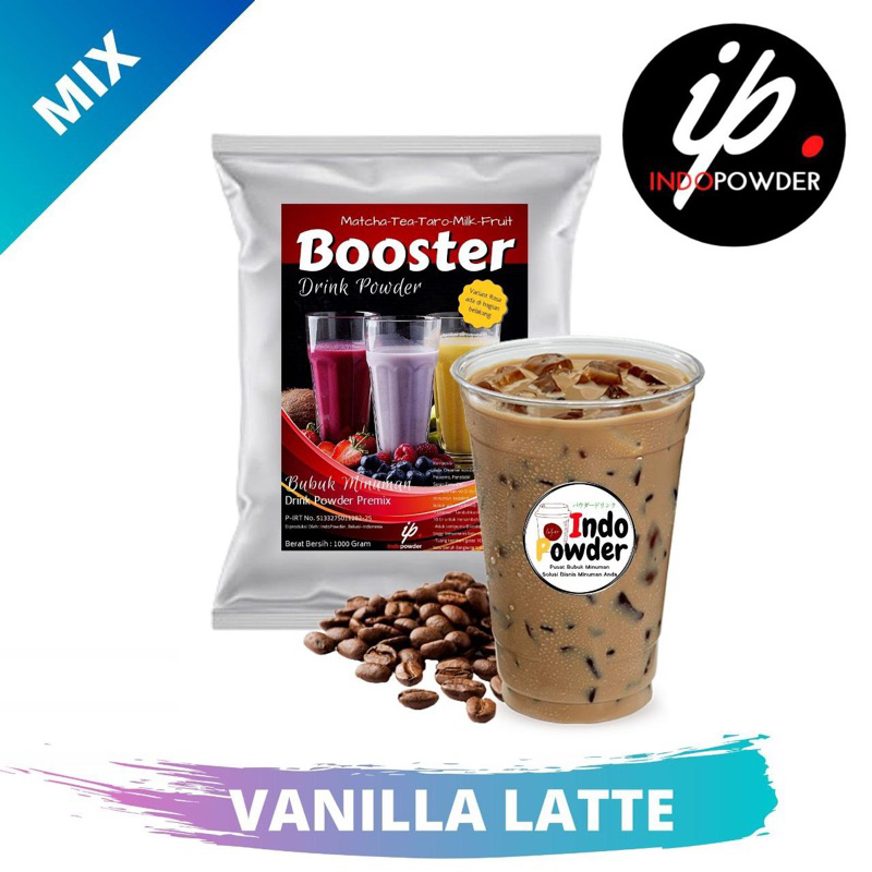 

Bubuk minuman Vanilla latte 1kg / Vanilla latte powder / Bubuk minuman Vanilla latte