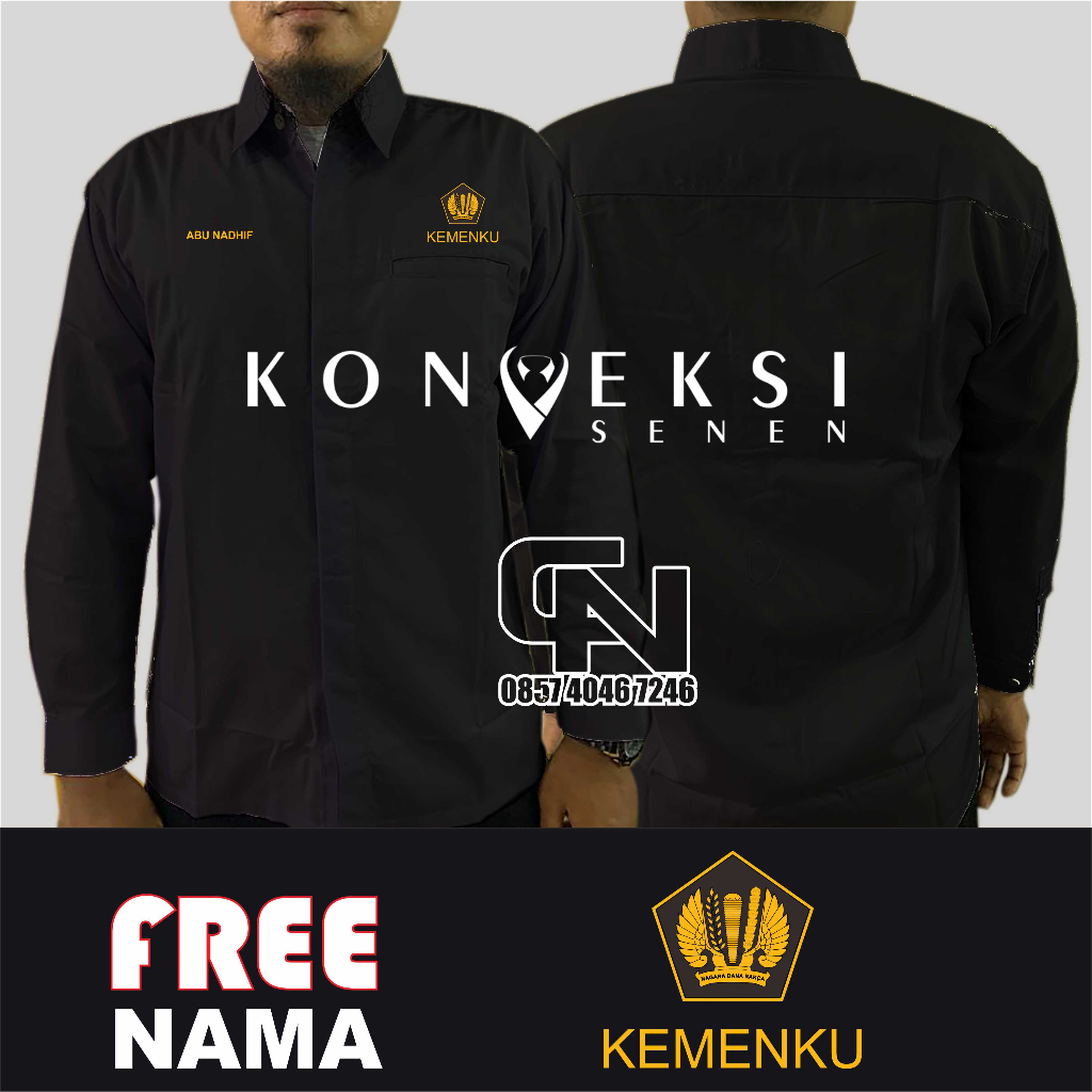 kemeja KEMENKEU | seragam kementerian keuangan baju kementerian keuangan