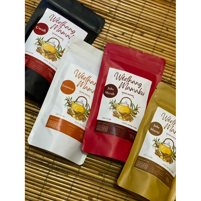 

Wedhang Instan (Jahe, Uwuh, Temulawak) - Stand Pouch 250gr