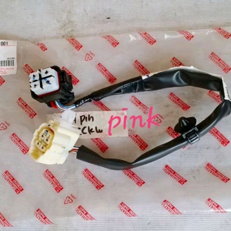 Socket Fuel Pump Soket Pompa Bensin Avanza Xenia VVTI 1300cc 4 Pin Original