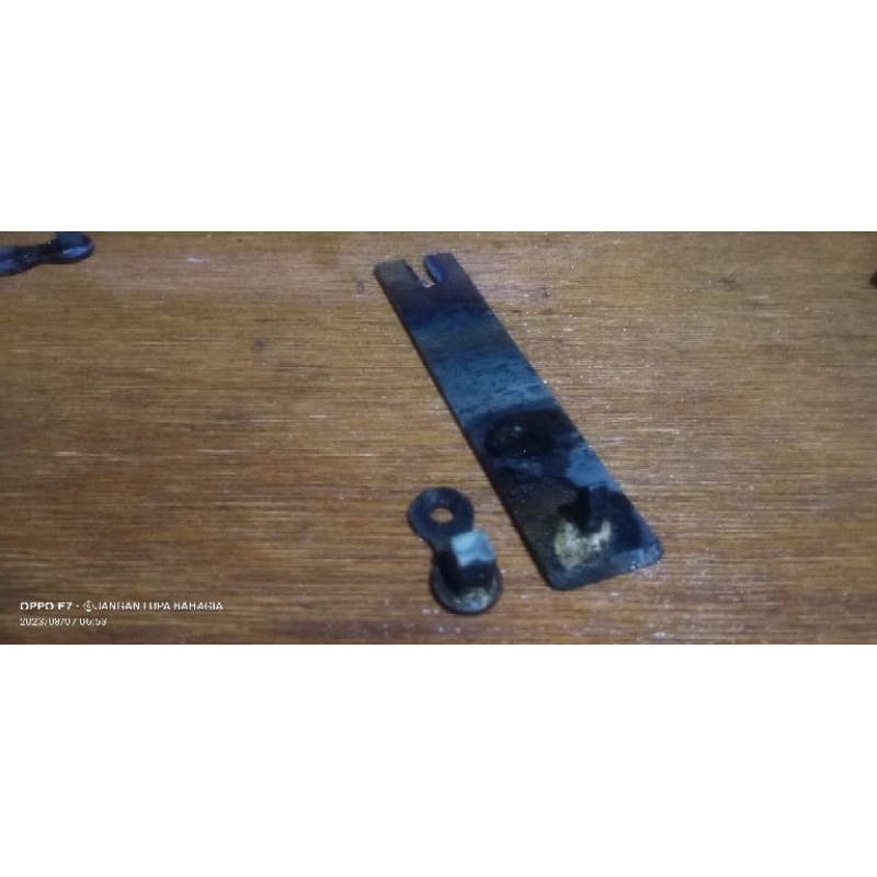 platina baja widia tangkai 9cm plat pisau potong rumput tebal1. 6mm