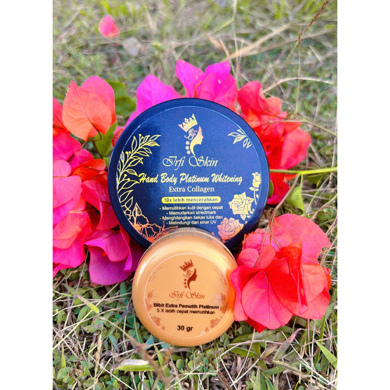 pemutih badan HB PLATINUM WHITENING EXTRA COLLAGEN