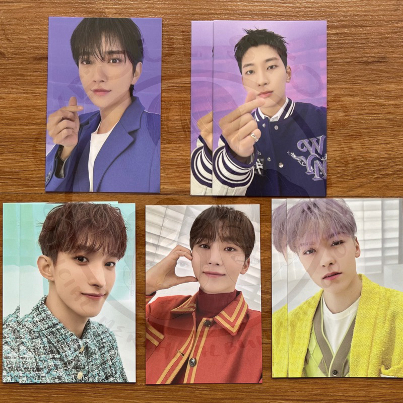 [READY STOCK] READ DESC PC WINDBREAKER PHOTOCARD MD FOLLOW SEOUL TOUR JOSHUA WONWOO DK DOKYEOM SEUNG