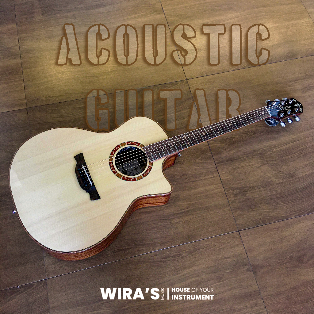 Crafter STG G16CE PRO Gitar Akustik / Elektrik