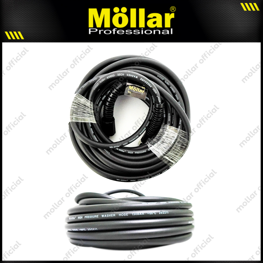 MOLLAR Selang Jet Cleaner Mesin Steam Cuci Mobil Motor 20 Meter