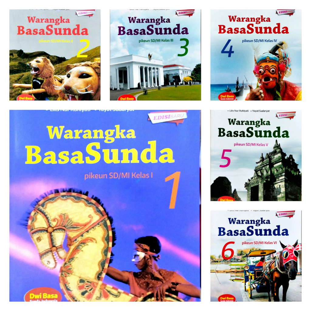 WARANGKA BASA SUNDA SD KELAS 1,2,3,4,5,6 DWI BAHASA