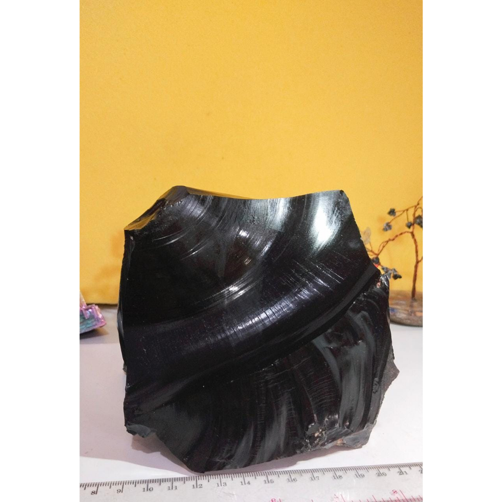 Natural Black Obsidian Rough (22)