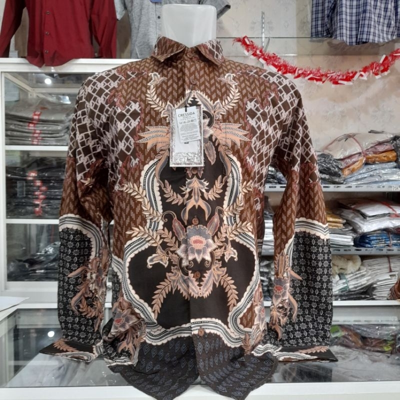 Kemeja Batik Lengan Panjang Cressida Original